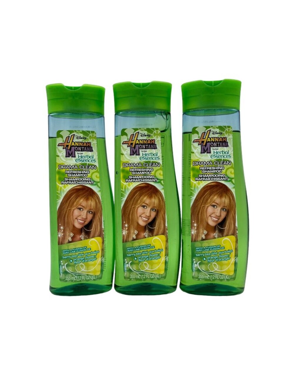 Disney Miley Cyrus Hannah Montana Clairol Herbal Essences Drama Clean Shampoo